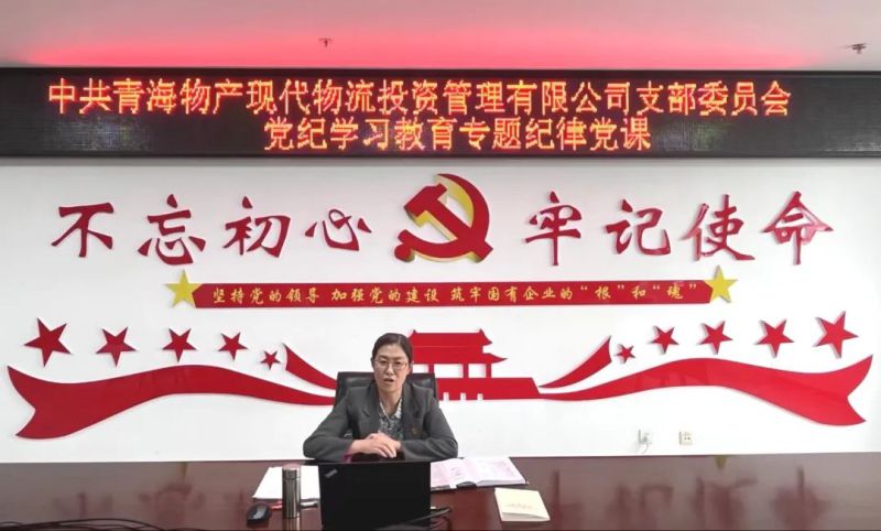 嚴(yán)明紀(jì)律作風(fēng) 永葆政治本色&mdash;&mdash;集團(tuán)黨委書(shū)記、董事長(zhǎng)劉玲同志講授專(zhuān)題紀(jì)律黨課