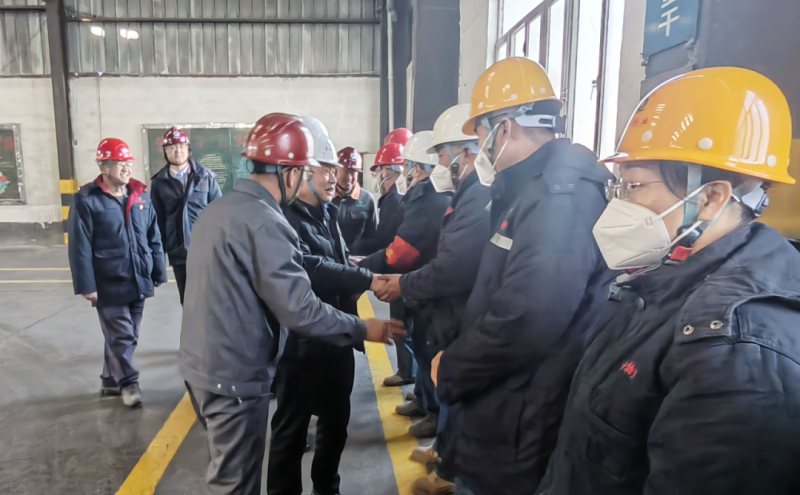 過年好！省國(guó)資委領(lǐng)導(dǎo)把新春祝福送到一線崗位